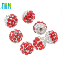China crystal cheap wholesale pave crystal disco ball beads